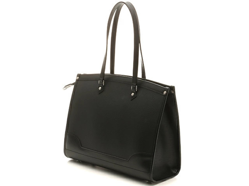 LOUIS VUITTON Handbag Madeleine Epi Noir Black